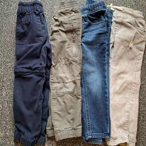 4 pairs of boys pants - size 4s